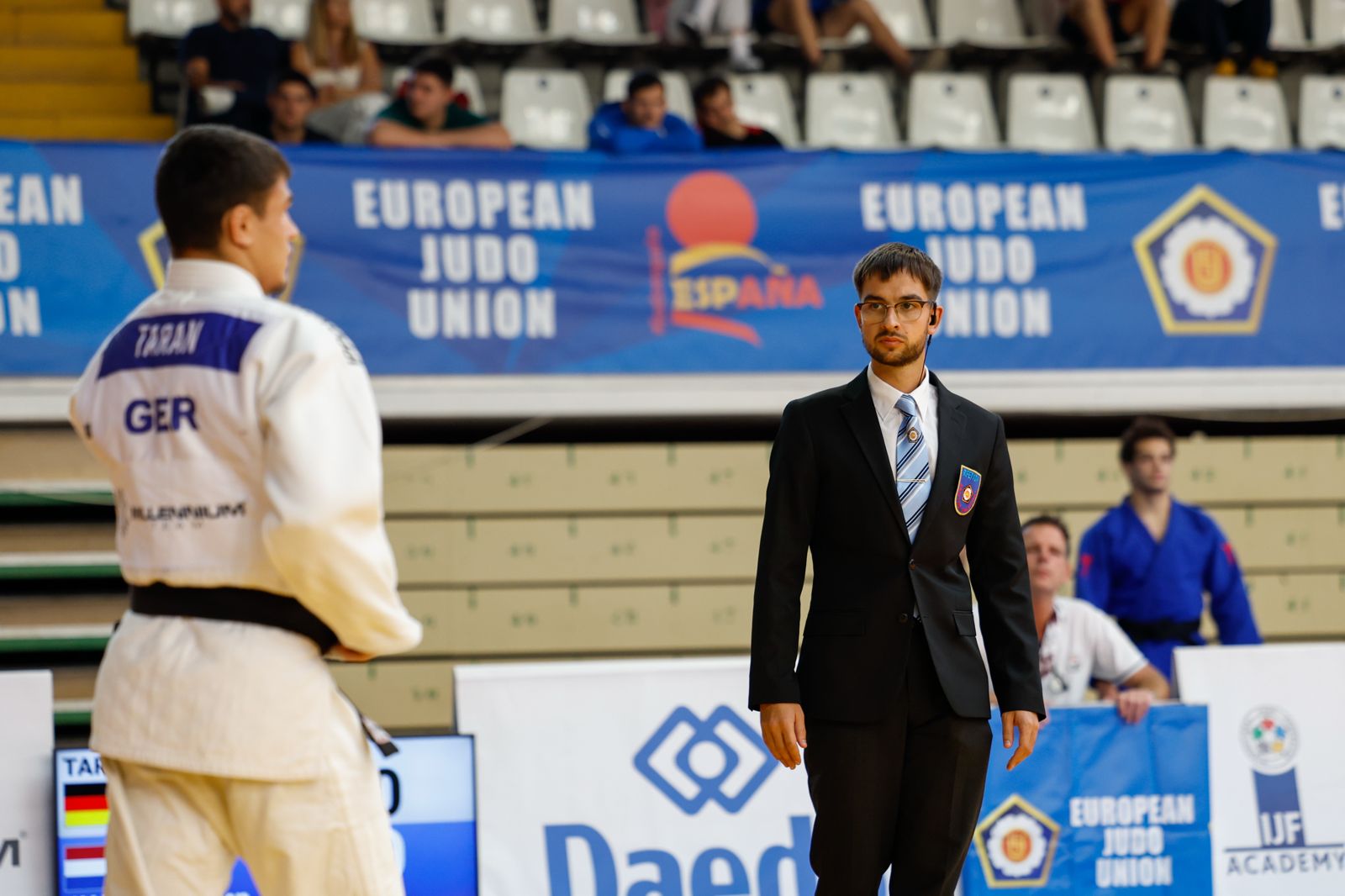 Asier Marco, ARBITRO CONTINENTAL DE JUDO. Málaga 12-10-25